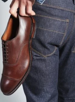 Park Avenue Cap-toe Oxford Dress Shoe -Allenedmonds Sshop ec4001389 lifestyle2 feed660w