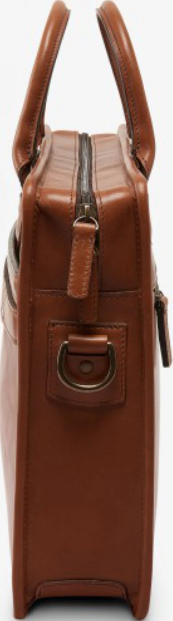Saddle Leather Collection - Single Gusset Briefcase 3 Saddle Leather Collection - Single Gusset Briefcase - Image 3