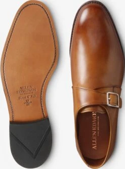 Plymouth Single Monk Strap Dress Shoe -Allenedmonds Sshop ec4013971 bottom feed660w