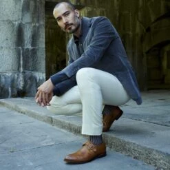 Plymouth Single Monk Strap Dress Shoe -Allenedmonds Sshop ec4013971 lifestyle feed660w