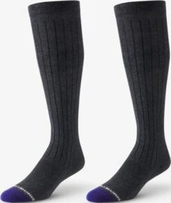 Over-the-calf Cotton Air Dress Socks