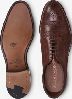 Strand Shell Cordovan Cap-toe Oxford Dress Shoe -Allenedmonds Sshop ec4021293 bottom feed660w