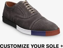 Strand Suede Oxford Sneaker -Allenedmonds Sshop ec4022461 slice feed660w