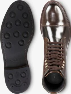 Landon Shell Cordovan Cap-toe Dress Boot -Allenedmonds Sshop ec4023119 bottom feed660w