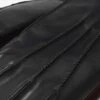 Mixed Leather Cashmere Lined Tech Gloves 