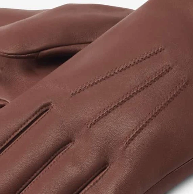 Cashmere Lined Leather Tech Gloves 1 Cashmere Lined Leather Tech Gloves