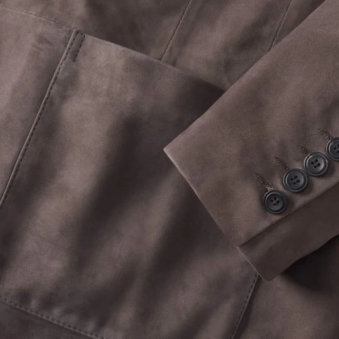 Goat Suede Blazer 5 Goat Suede Blazer - Image 5