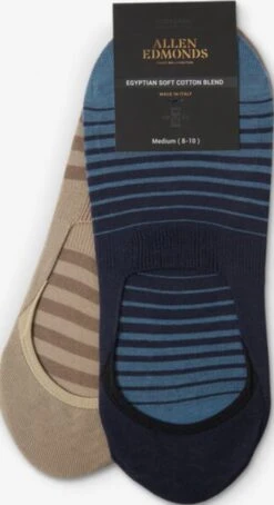 No-show Socks 2 Pair Pack  -Allenedmonds Sshop ec4030053 right feed660w