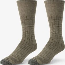 Windowpane Merino Cool Dress Socks