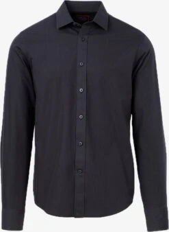 UNTUCKit Black Stone Long-sleeve Shirt -Allenedmonds Sshop ec4500170 right feed660w
