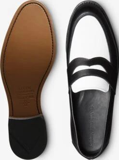 Randolph Spectator Penny Loafer 10 Randolph Spectator Penny Loafer -Allenedmonds Sshop ec4500394 bottom feed660w