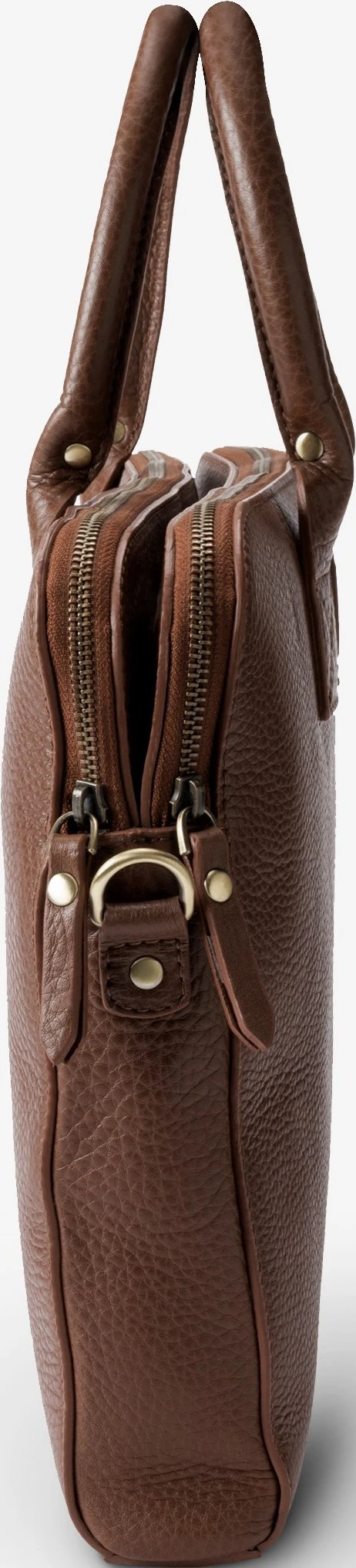 Slim Leather Briefcase 4 Slim Leather Briefcase - Image 4