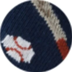 Navy Baseball Pattern Socks -Allenedmonds Sshop ec4500641 swatch feed660w