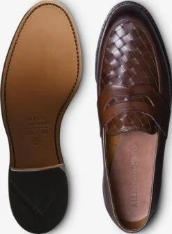 Randolph Woven Penny Loafer -Allenedmonds Sshop ec4500696 bottom feed660w