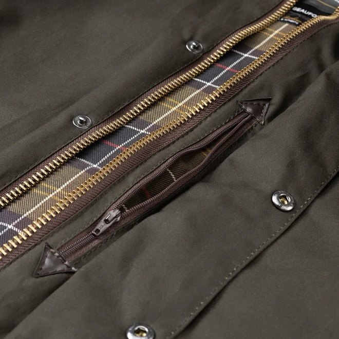 Barbour Beaufort Waxed Cotton Jacket 2 Barbour Beaufort Waxed Cotton Jacket - Image 2