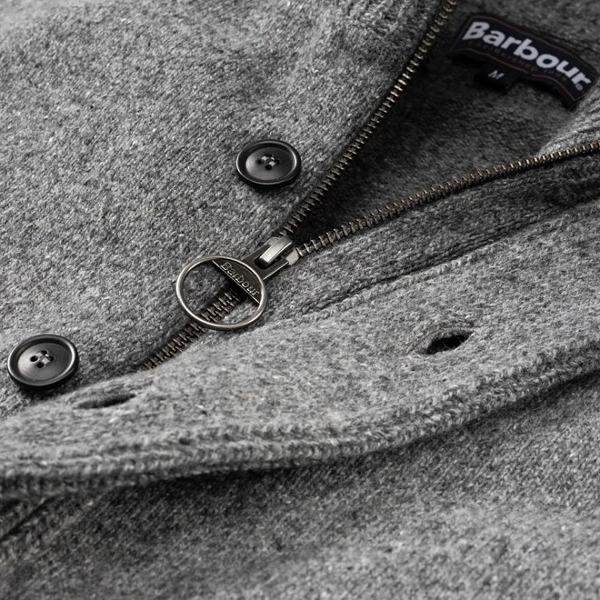 Barbour Essential Tisbury Zip-through Sweater 5 Barbour Essential Tisbury Zip-through Sweater - Image 5