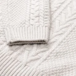 Schott® N.Y.C. Merino Wool Fisherman Sweater -Allenedmonds Sshop ec4500753 front feed660w