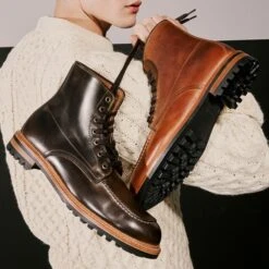 Carter Weatherproof Lace-up Boot 13 Carter Weatherproof Lace-up Boot -Allenedmonds Sshop ec4500795 lifestyle2 feed660w