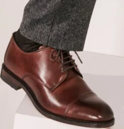 Park Avenue Cap-toe Derby Dress Shoe -Allenedmonds Sshop ec4500814 lifestyle2 feed660w