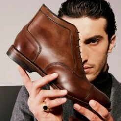 Park Avenue Cap-toe Oxford Dress Boot 13 Park Avenue Cap-toe Oxford Dress Boot -Allenedmonds Sshop ec4500817 lifestyle2 feed660w