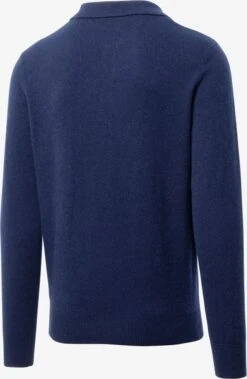 Cashmere Long-sleeve Sweater Polo