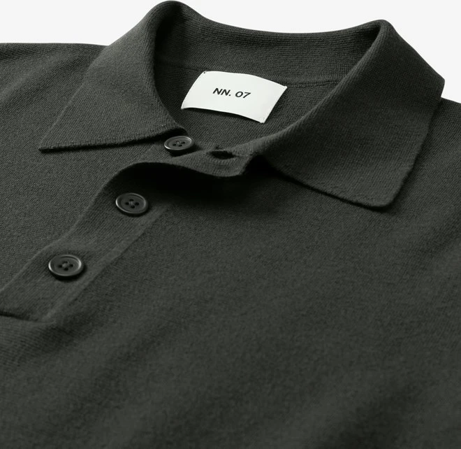 NN07 Harold Long-sleeve Sweater Polo 2 NN07 Harold Long-sleeve Sweater Polo - Image 2